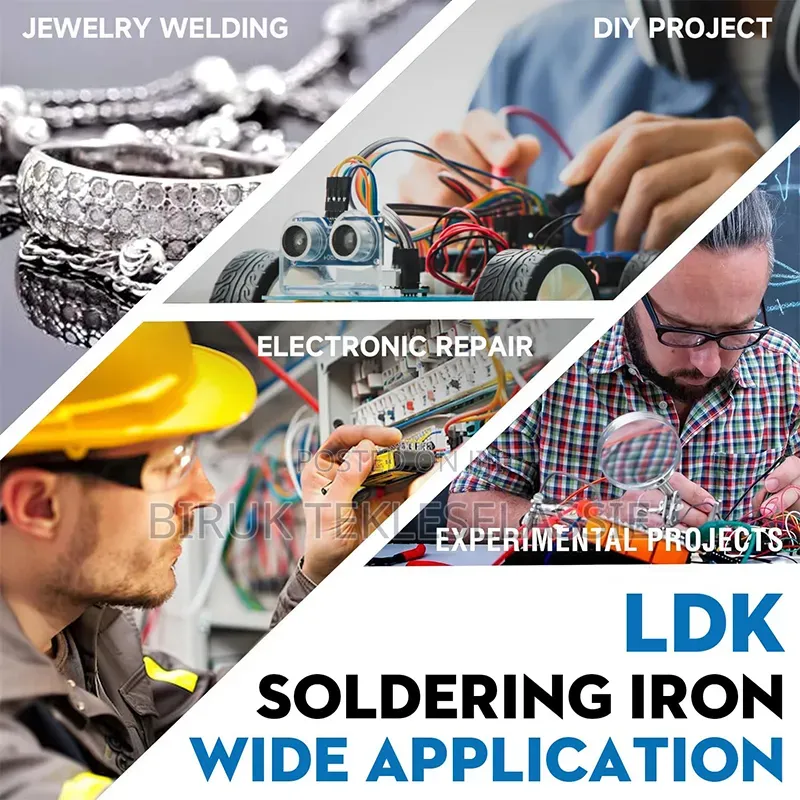 Soldering Iron Adjustable Temperature - 60w