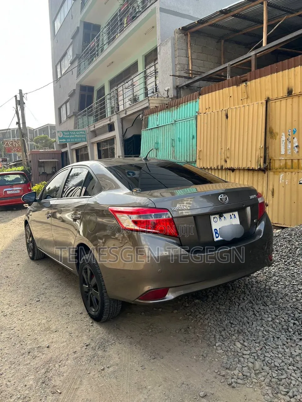 Toyota Yaris 2014 Gray