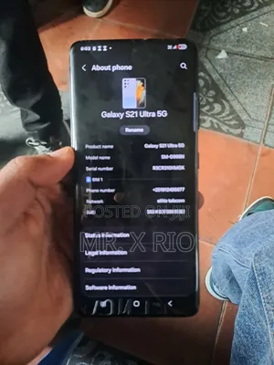 Samsung Galaxy S21 Ultra 5G 256 GB Black