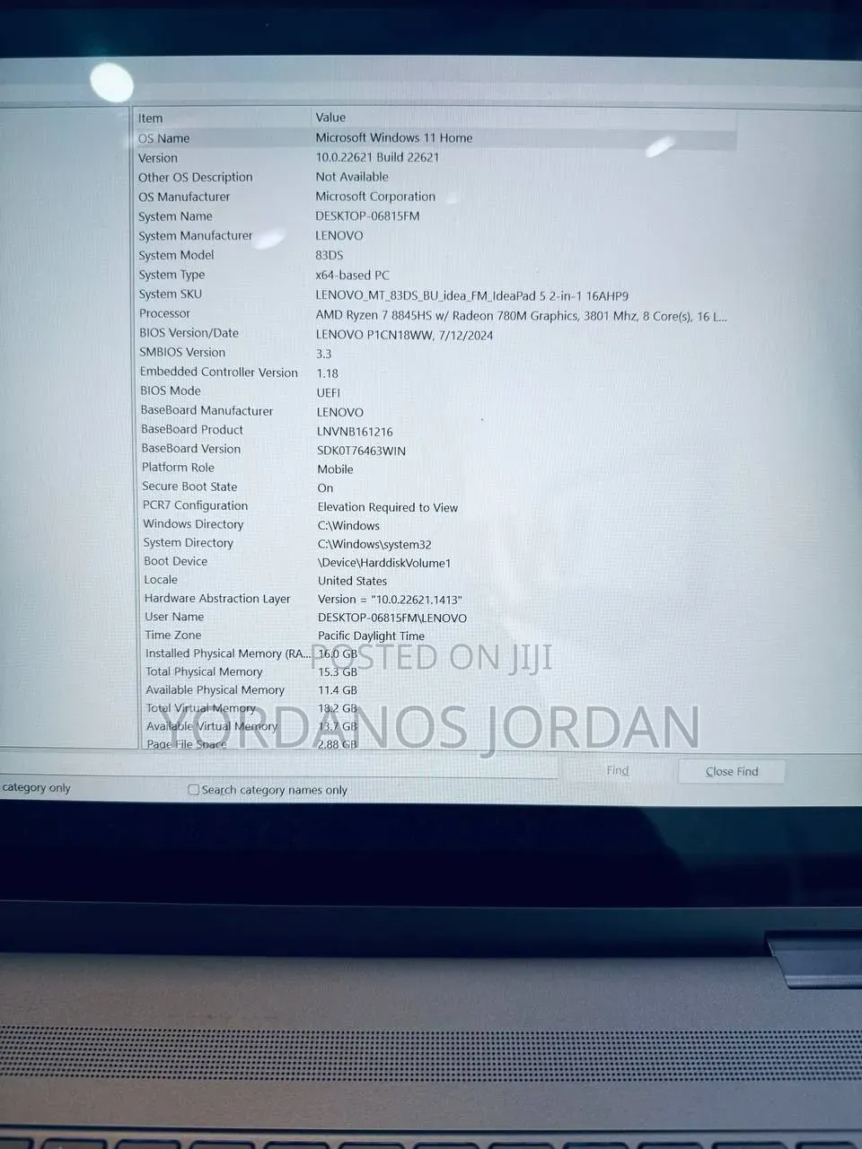 New Laptop Lenovo Yoga 7i 16GB AMD Ryzen 7 SSD 512GB