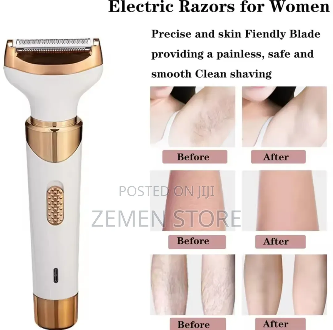 Kemei 4-in-1 Rechargeable Electric Shaver - ሁለገብ የፀጉር ማሽን
