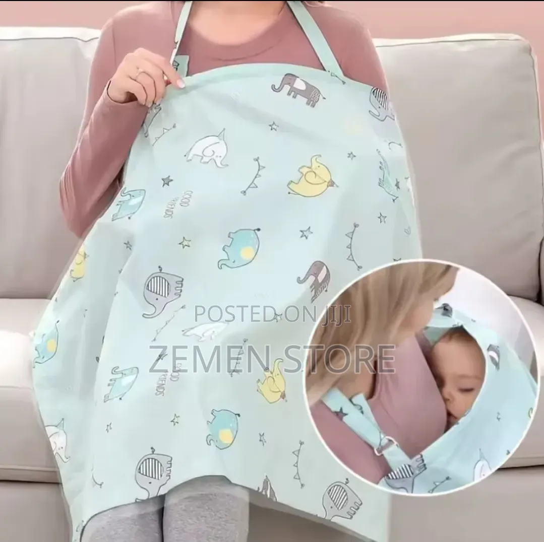 Cotton Nursing Cover for Breastfeeding - የጡት ማጥቢያ መሸፈኛ