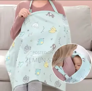 Cotton Nursing Cover for Breastfeeding - የጡት ማጥቢያ መሸፈኛ