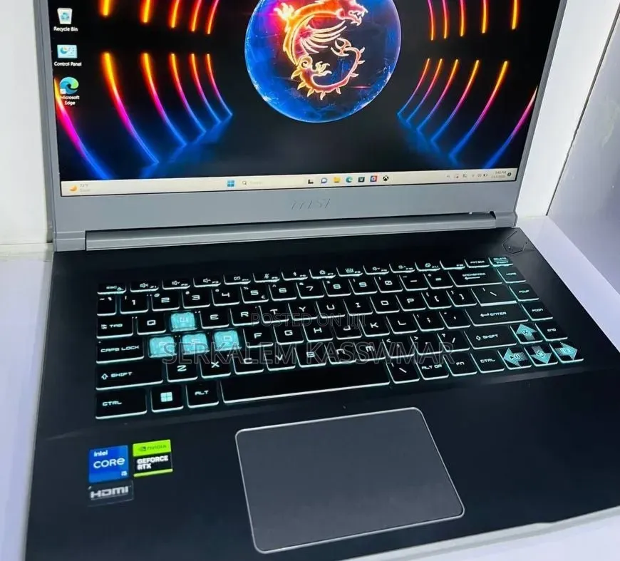 New Laptop MSI GF65 Thin 10UE 16GB Intel Core i5 SSD 512GB