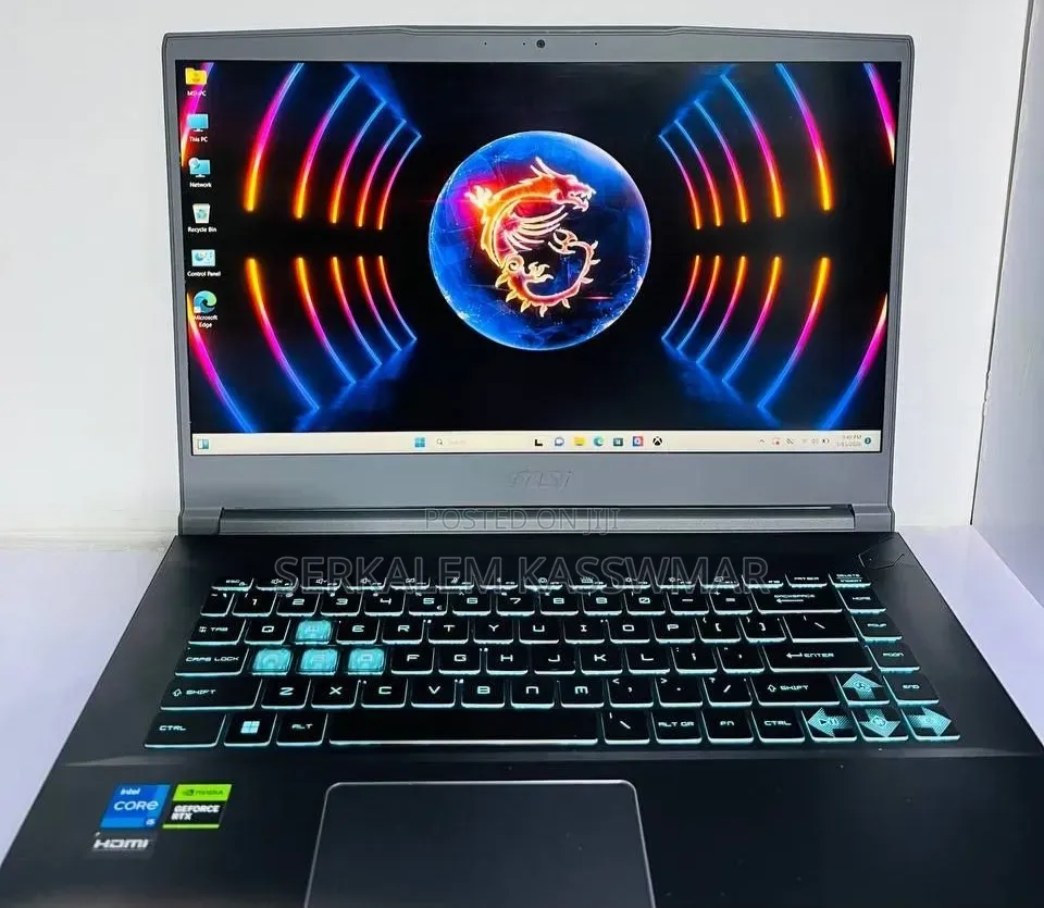 New Laptop MSI GF65 Thin 10UE 16GB Intel Core i5 SSD 512GB