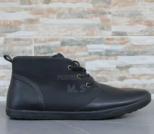 Aldo Comfortable Men's Black Lace-Up Boots | Size 42.5
