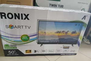 Ronix Tv 50" Smart Android Tv Uhd |Free Delivery | 3 Year Warranty