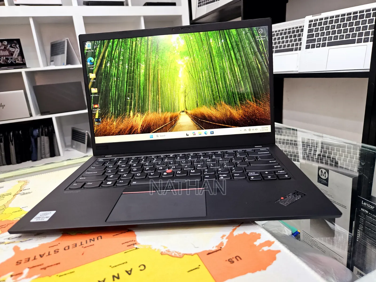 New Laptop Lenovo ThinkPad X1 Carbon 16GB Intel Core i5 SSD 512GB