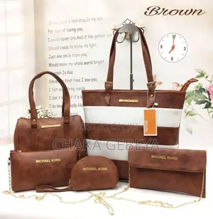 Michael Kors 5-Piece Handbag Set – Clearance Sale Special Offer