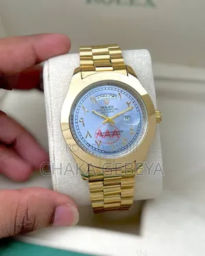 Rolex Arabic Dial Watch – Luxury Stainless Steel Men's Watch
