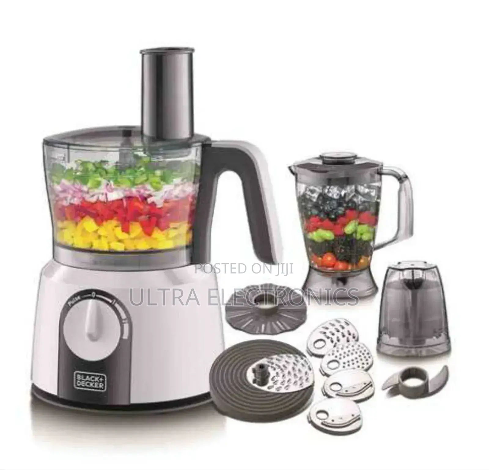 Food Processor,Black+Decker 1000w 5-in-1 Capable of Performing