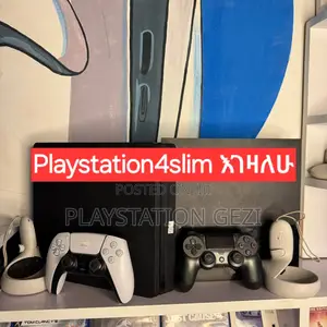 Playstation 4fat and Slim እንገዛለንን ሌላም የተለያዩ እቃዎች እገዛለሁ