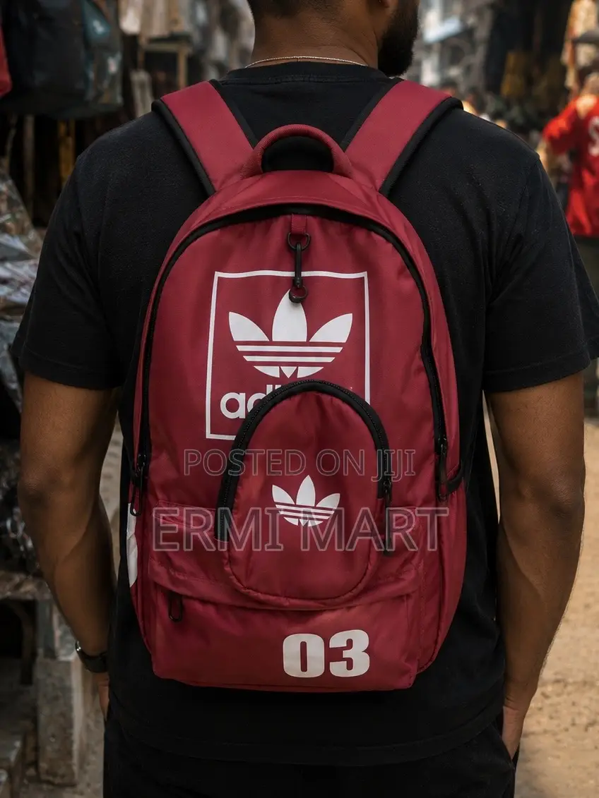 Red Backpack Bag