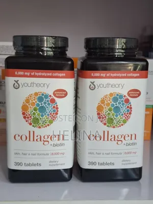 390 Tablets Collagen + Biotin Skin,Hair Nail Formula Original From Usa