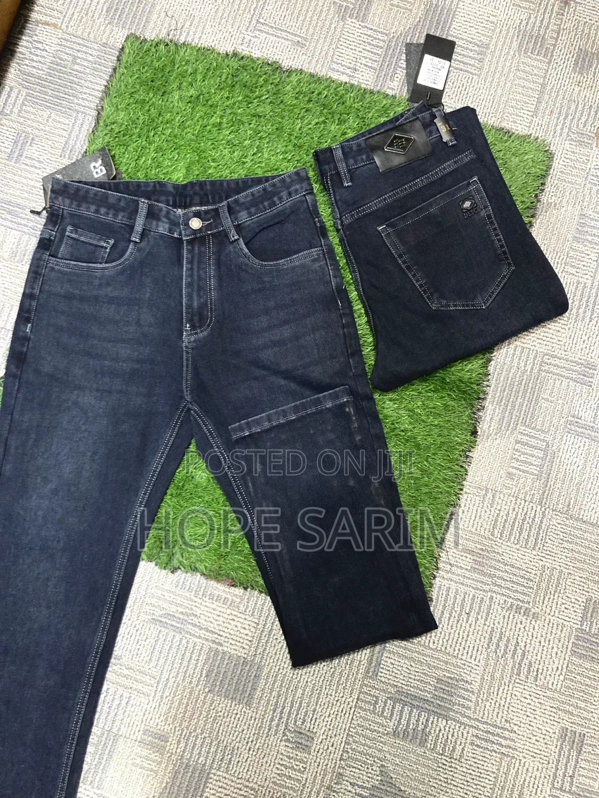 Men's Stylish Darkdenim Jeans - Desce •