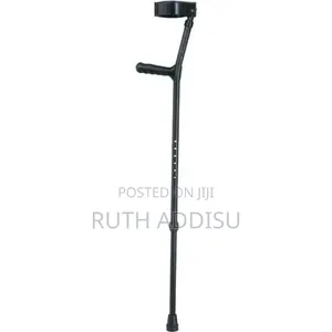 Kmina - Forearm Crutches for Adults (X2 Units, Open Cuff ኤልቦ ክራንች