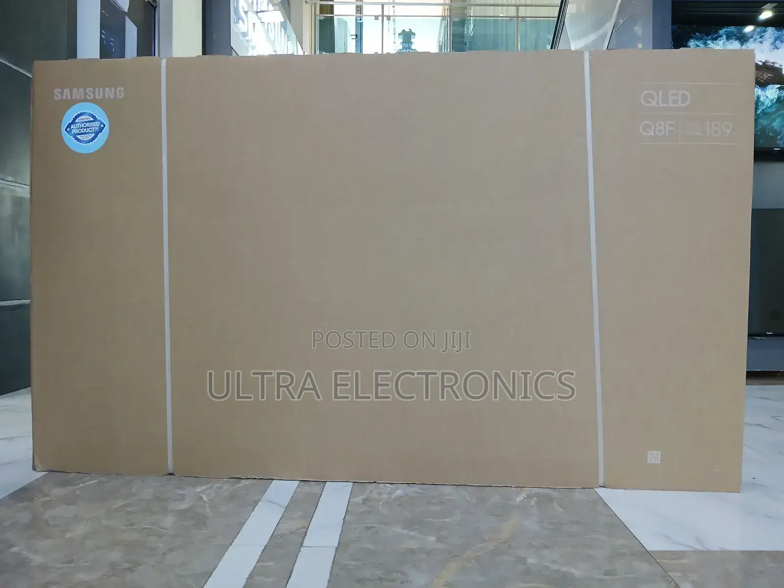 Samsung 85 Qled Q8f Television. This Model Is Packaging as a Qled Q8f