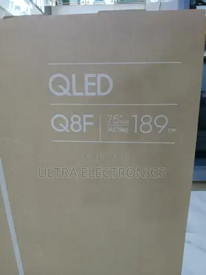 Samsung 85 Qled Q8f Television. This Model Is Packaging as a Qled Q8f