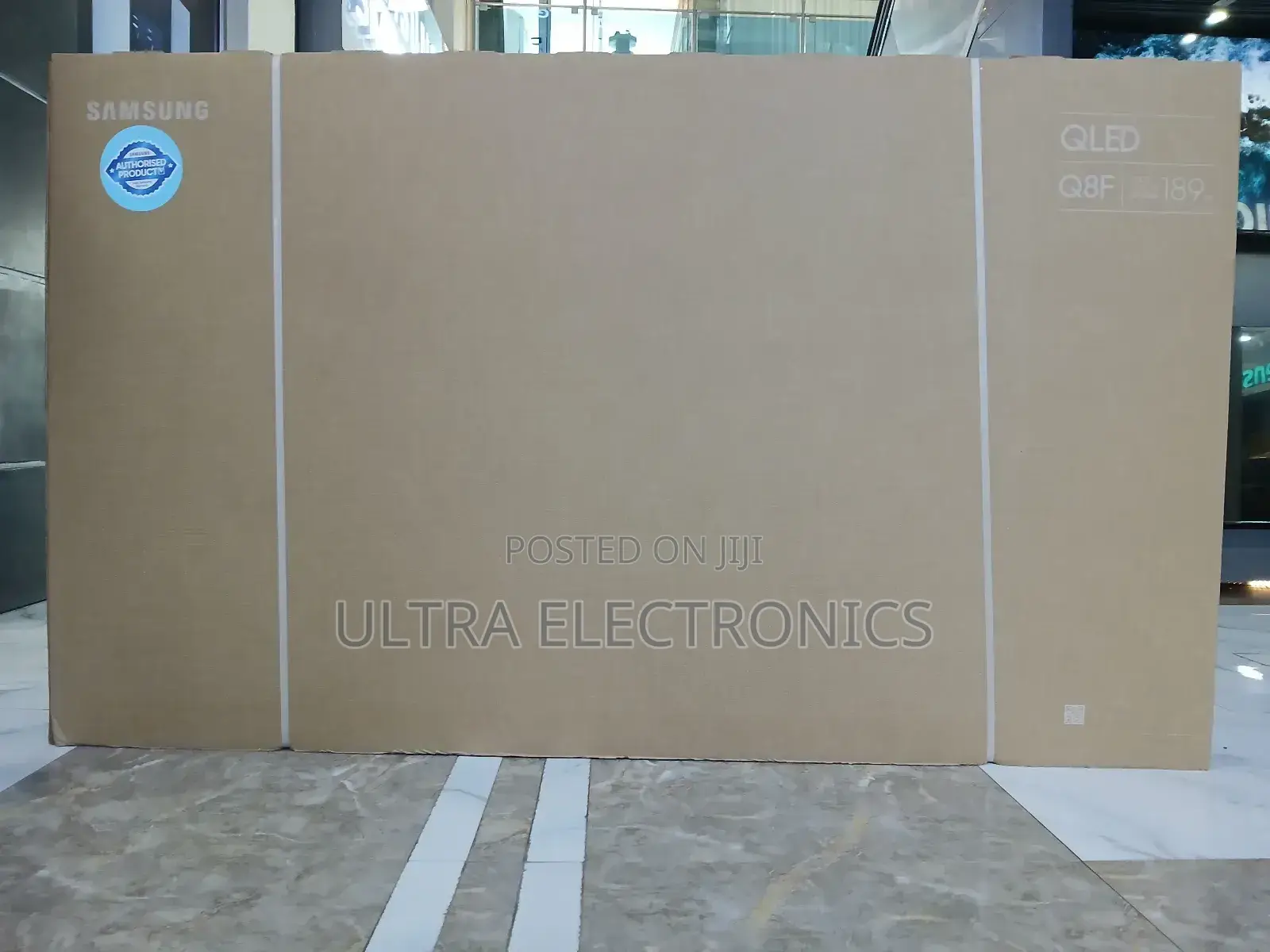 Samsung 85 Qled Q8f Television. This Model Is Packaging as a Qled Q8f