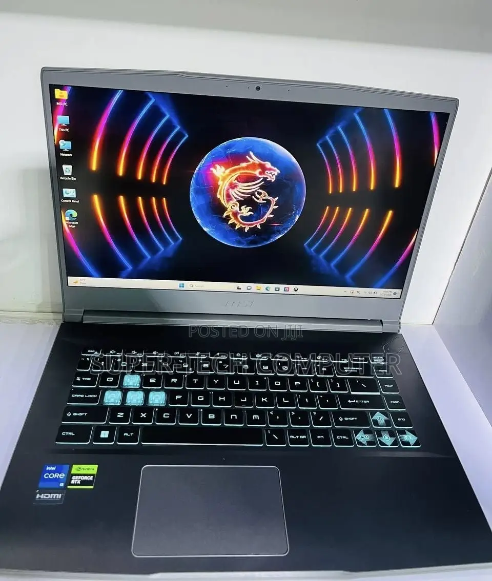New Laptop MSI GF75 Thin 16GB Intel Core i5 SSD 512GB