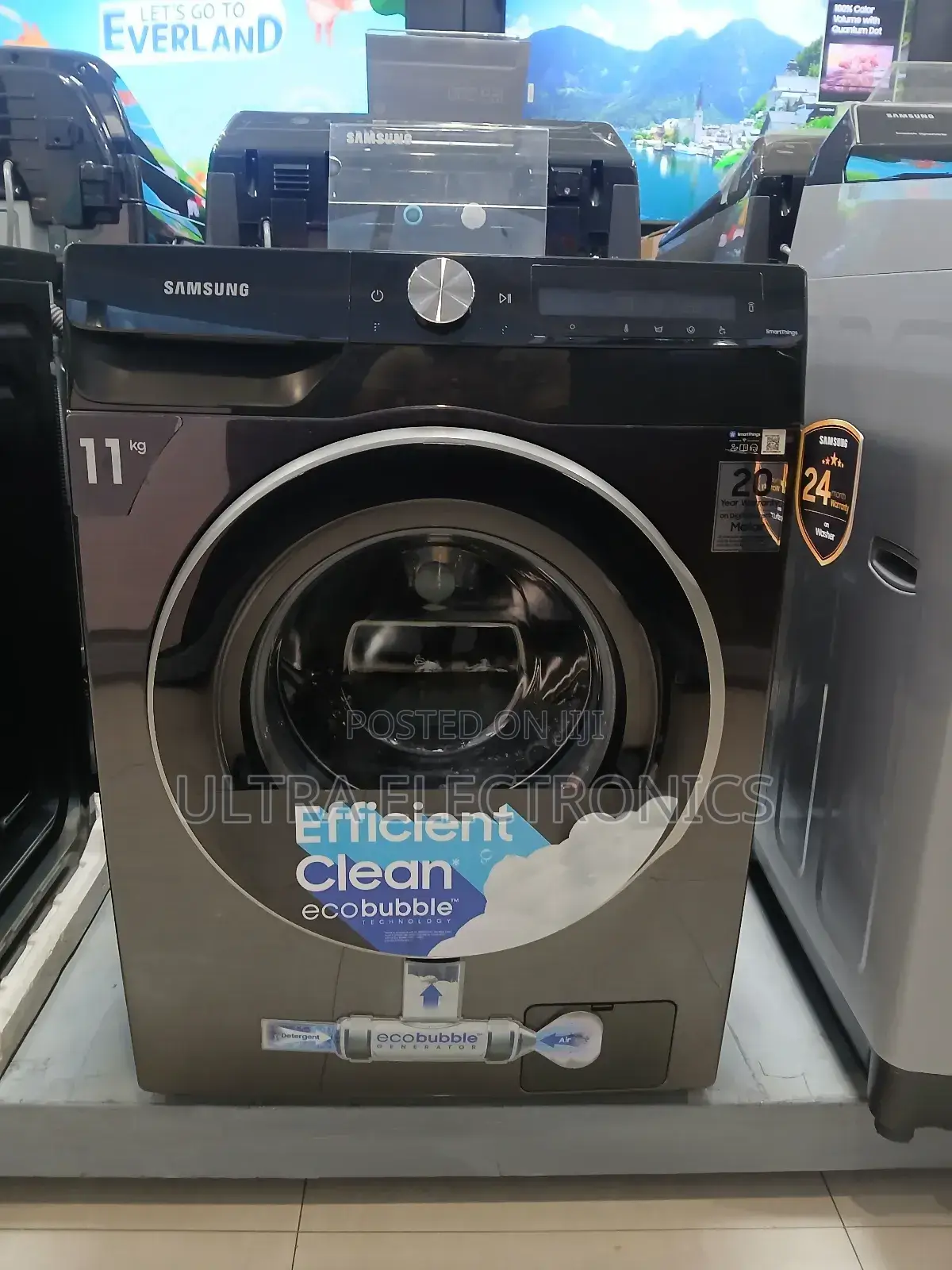 Samsung 11kg Front Load Washing Machine With Ecobubble Technology.