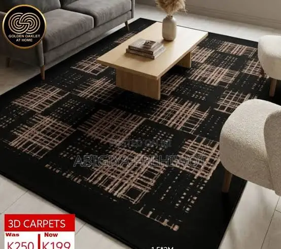 Beautiful 3d Carpet for Living Room
