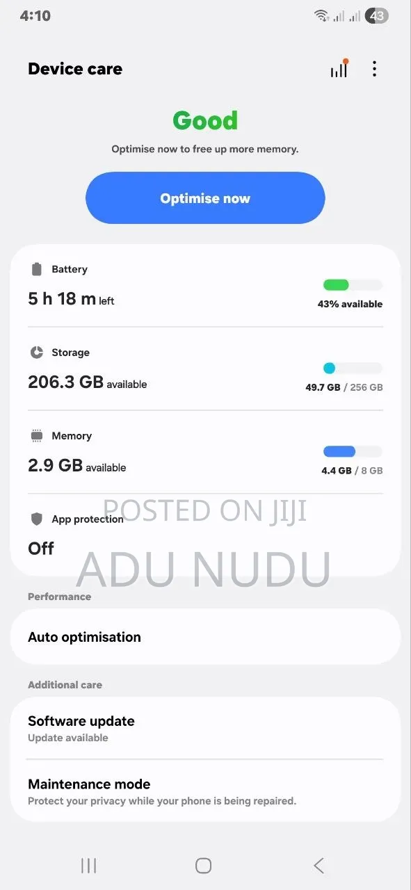 New Samsung Galaxy A34 5G 256 GB Green