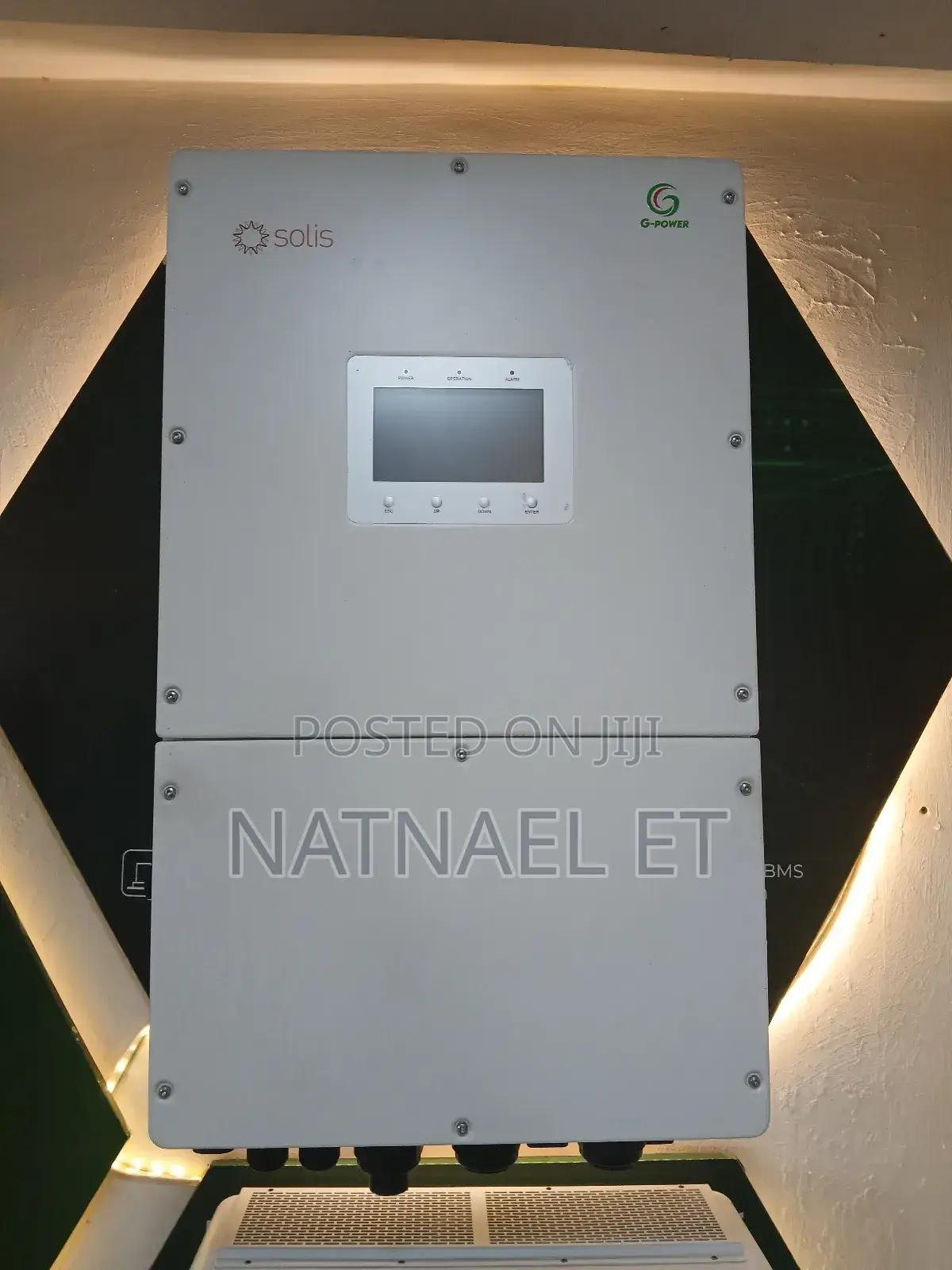 40kw High-Voltage Inverter and Lithium Battery