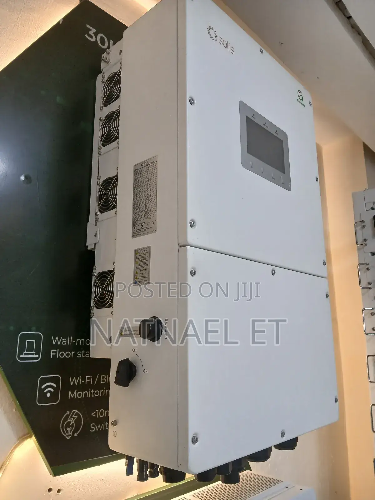 40kw High-Voltage Inverter and Lithium Battery