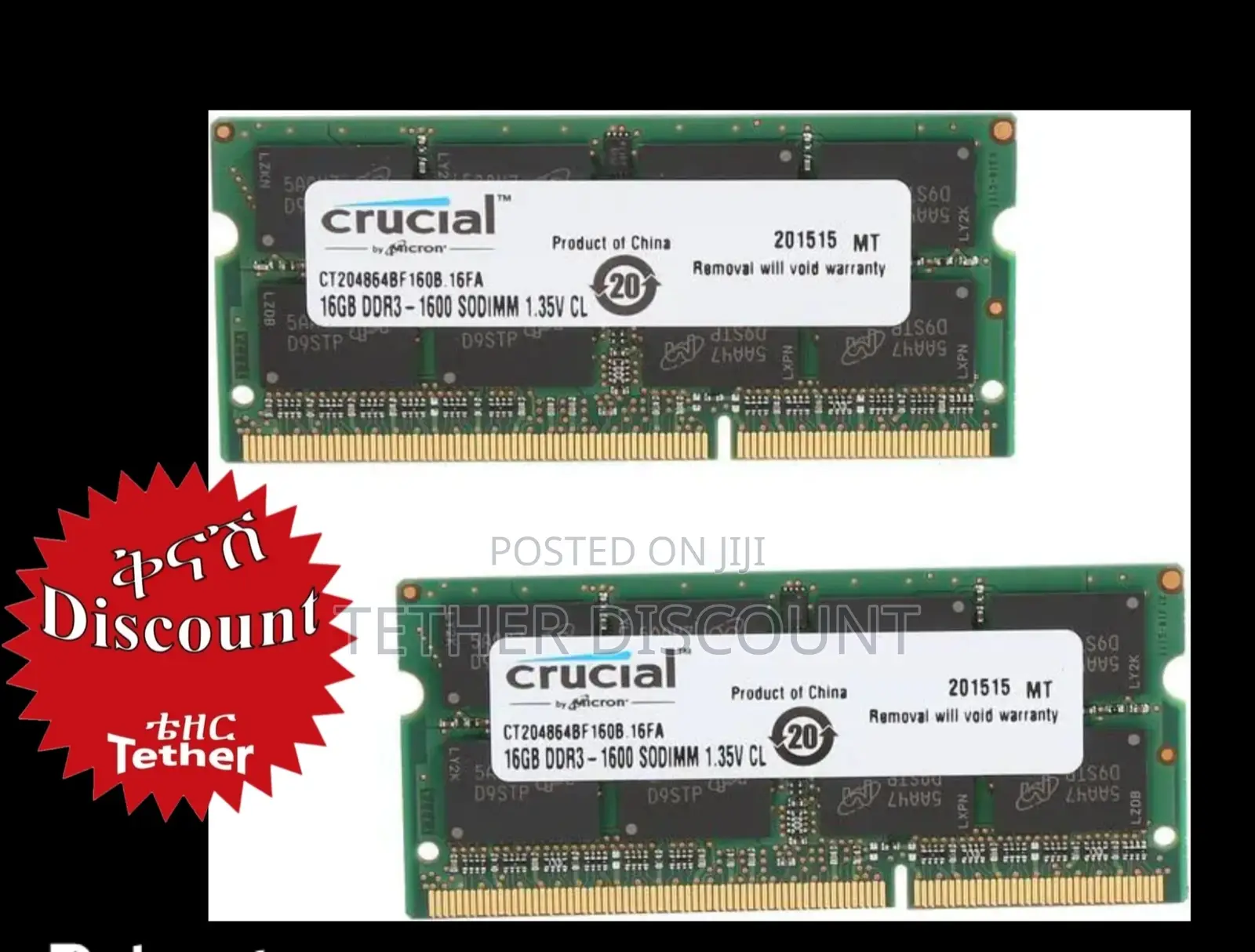Crucial 4gb Ddr3lpc3 Aptop Ram Module