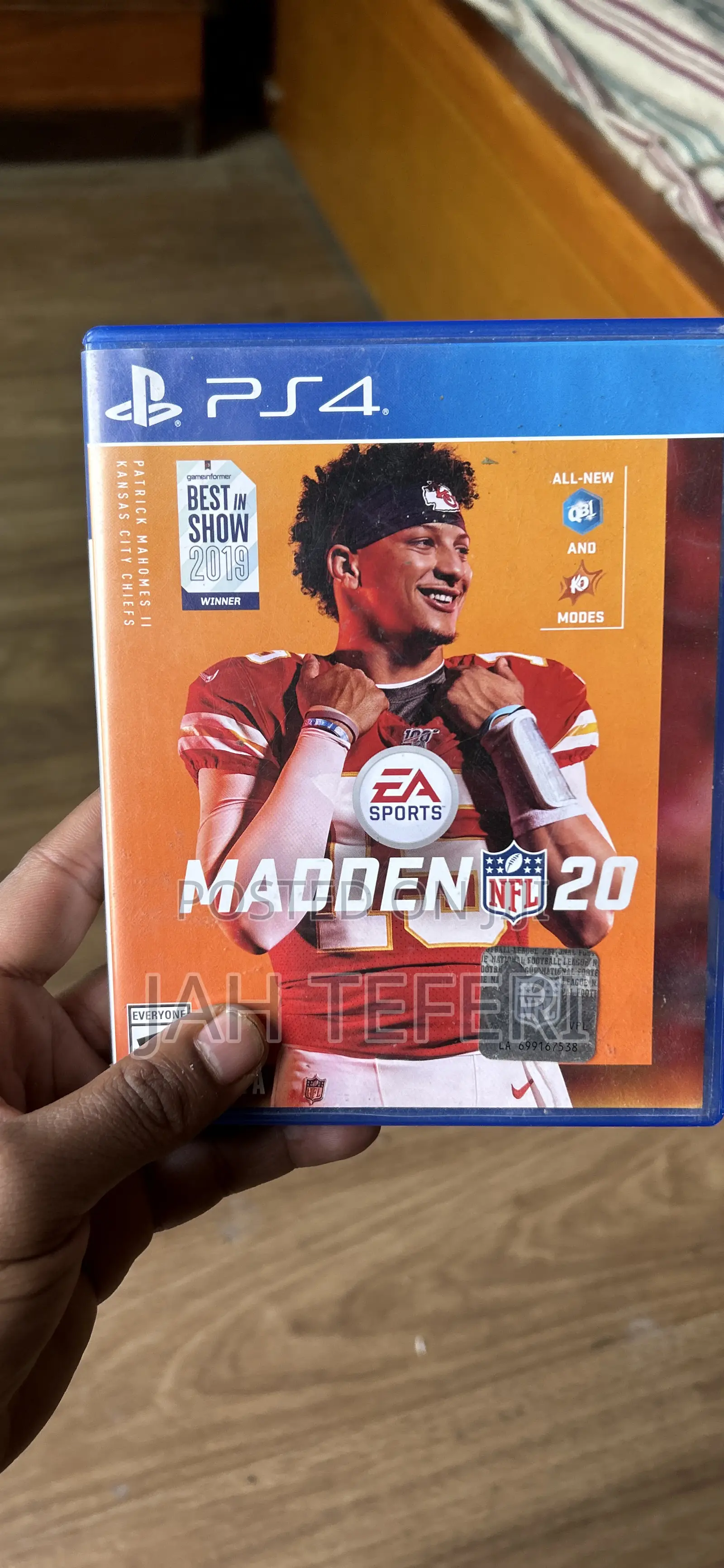 Madden NFL 20 Ps4 Gaming Cd