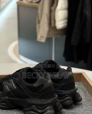 New Balance 9060 Triple Black Shoes