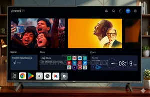 Gsda 50 Inch Tv Ultra Hd Smart Android Tv (Tempered Glass