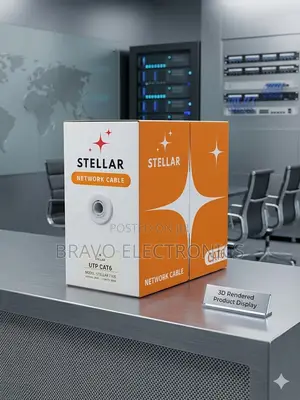 Stellar Cat6 Utp Network Cable – Half Copper | Fast Networking