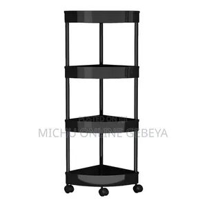 4 Tier Moveable Corner Storage Rack/Free Delivery