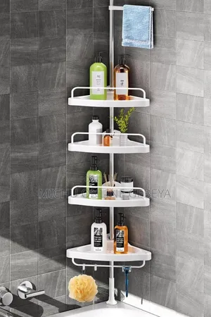 ትልቁ ሳይዝ Bathroom Corner Shelf