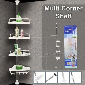 ትልቁ ሳይዝ Bathroom Corner Shelf