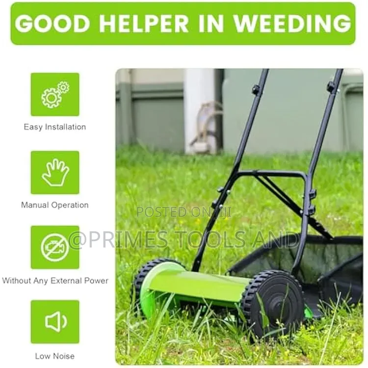 Manual Reel Lawn Mower** (Also Known As A Push Mower