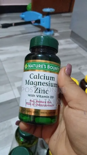 Nature's Bounty Calcium,Magnesium, Zinc With Vitamin D3 100 Tablets