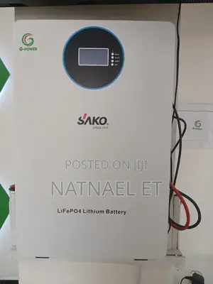 6.5kw Sako Inverter 5.12kwh Sako Lithium Battery
