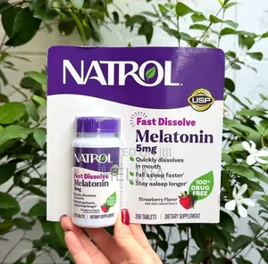 Fast Dissolve Melatonin 5mg Fall Asleep Faster Original From Usa