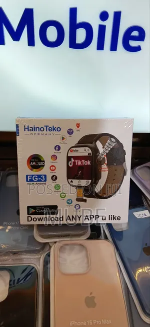 New Haino Teko Fg-3 5g Smartwatch 4gb Ram + 64gb Storage
