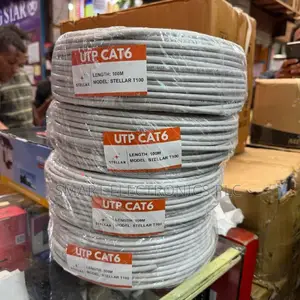 Stellar Brand Cat6 Network Cable Rolls. Cable Type: The Boxes Hold