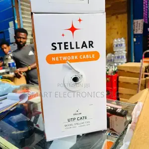 Stellar Cat6 Utp Network Cable Reel, Often Utilized for High-Speed