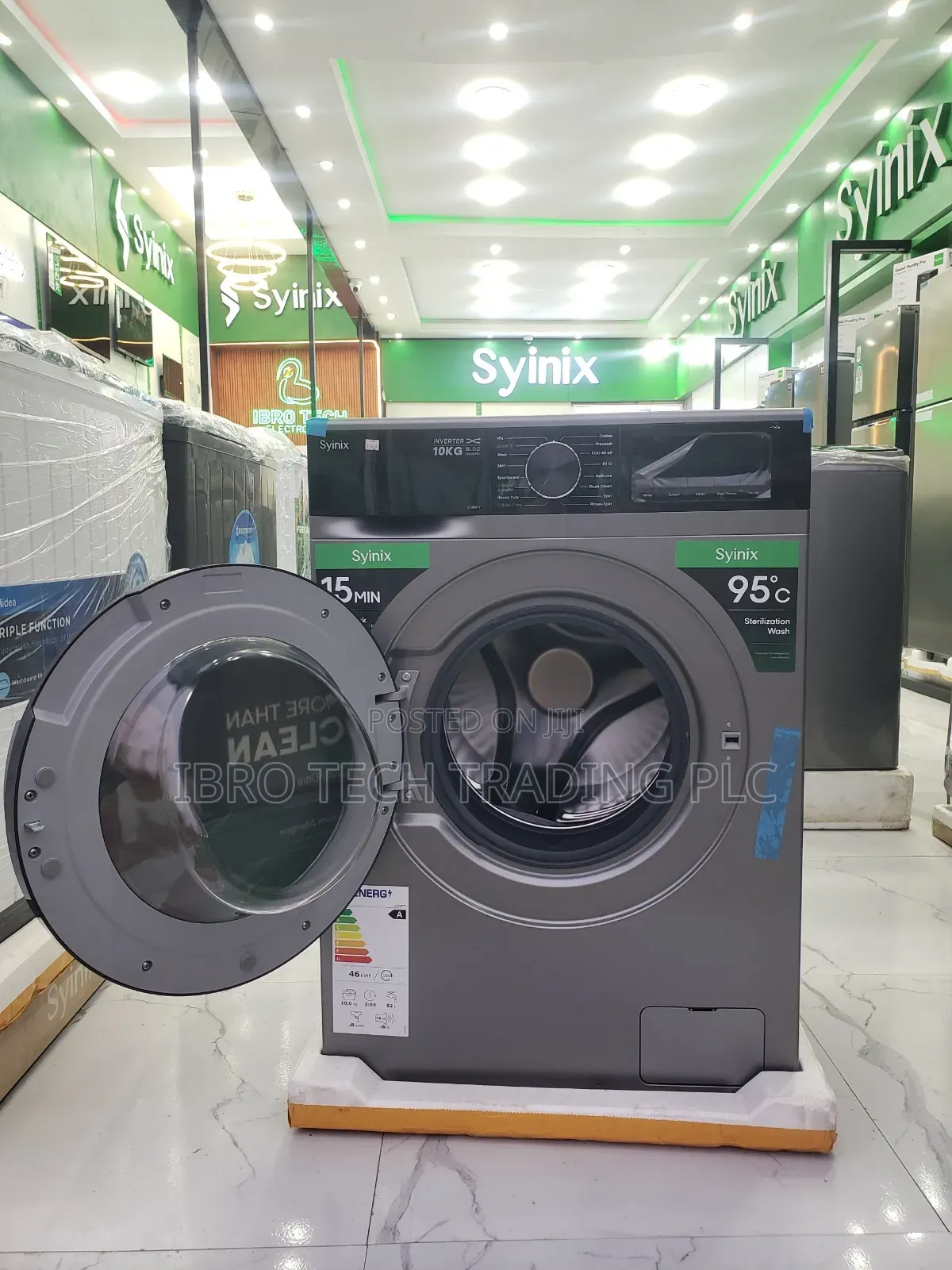 Syinix 10kg Full Washing Machine