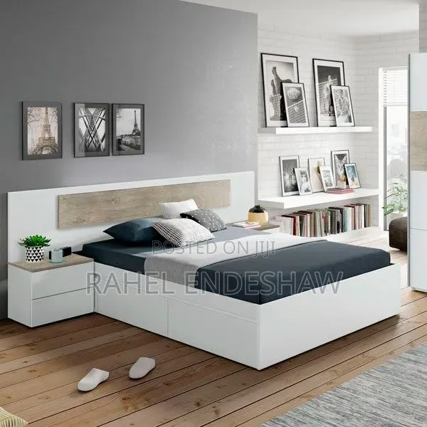White Classic Bed