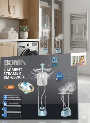 Boma Garment Steamer 1800w One Year Warranty