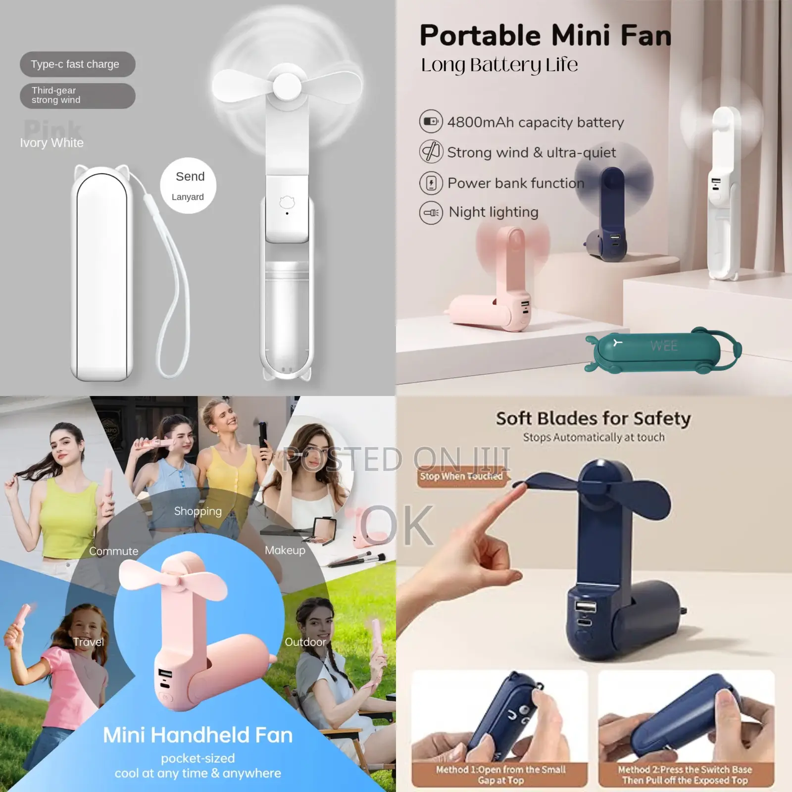 Mini Foldable Fan