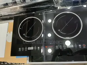 Everest Brand Digital Touch Ceramic Stove Featuring Two Cooking