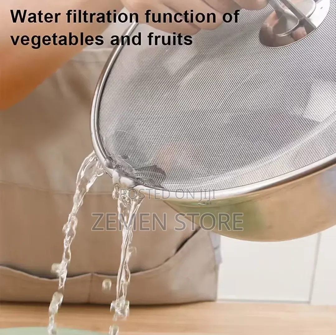 Anti-Oil Splash Guard Net - የዘይት መፈናጠሪያ መከላከያ (Stainless Steel)